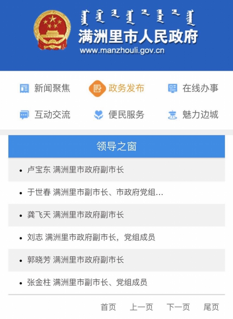 满洲里市人民政府办公室最新项目概览及进展