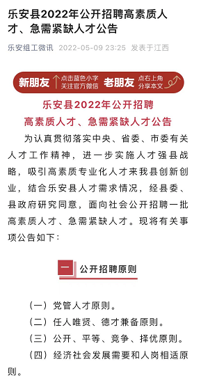 乐安县数据和政务服务局招聘公告详解